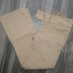 ❤️ Flared tan pants